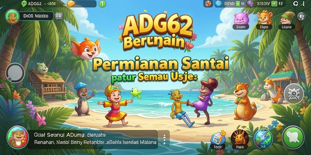 Gameplay seru ADG62 yang menyenangkan dan menghibur.