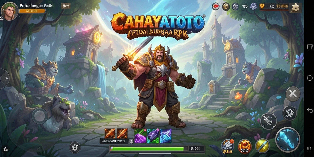 Tampilan gameplay seru dari CAHAYATOTO yang penuh aksi.