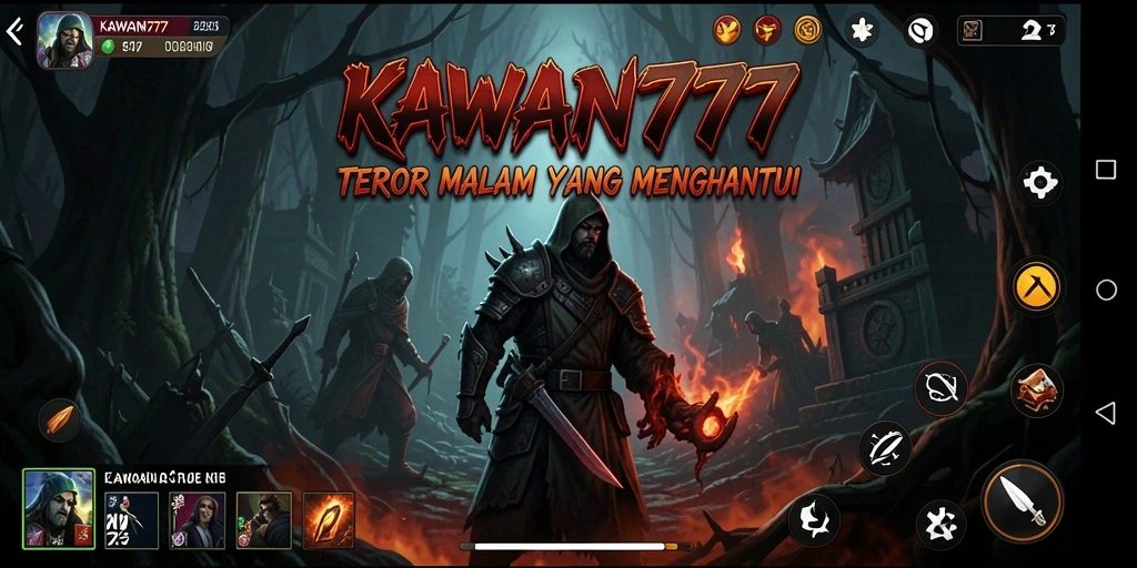 Gameplay menegangkan di dunia horor KAWAN777.