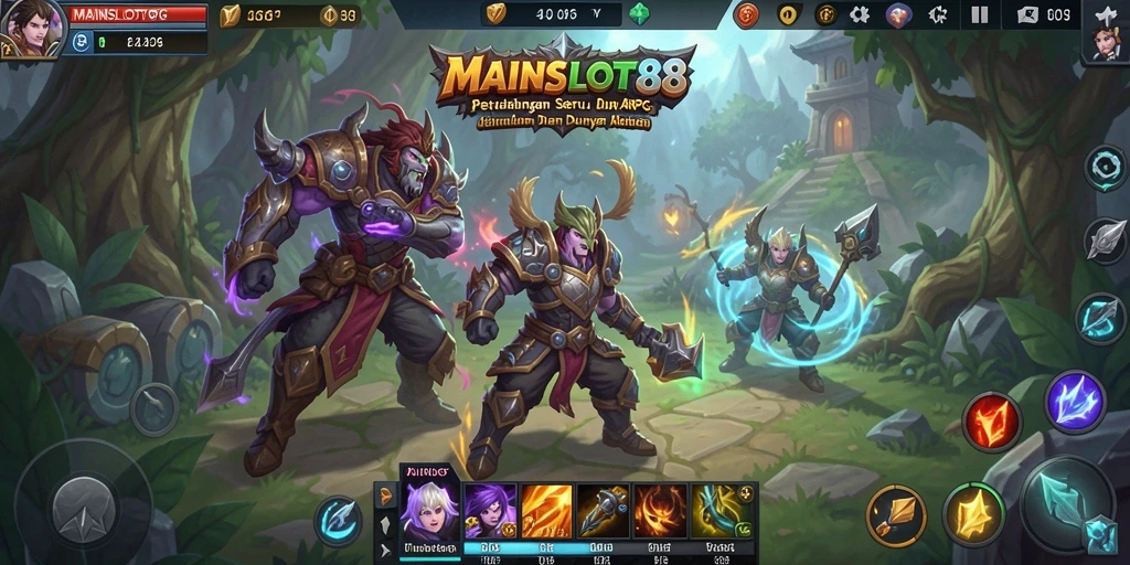 Tampilan gameplay ARPG yang menarik dan penuh aksi.
