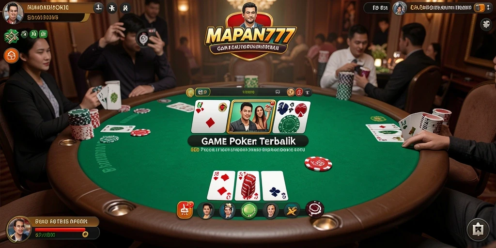 Tangkapan layar MAPAN777 menampilkan pengalaman seru bermain Poker.