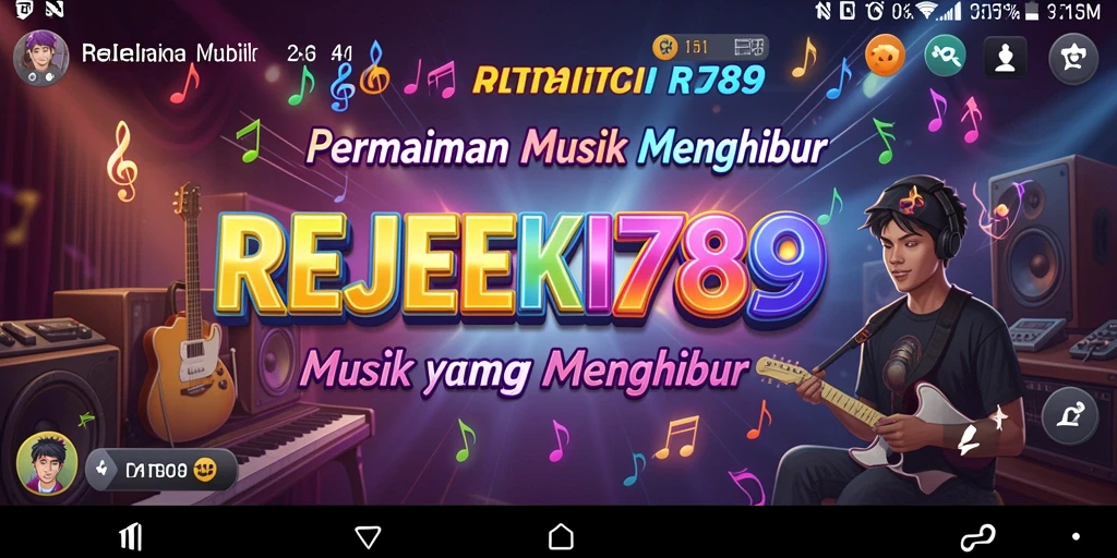 Tampilan gameplay REJEKI789 yang penuh warna dan dinamis.