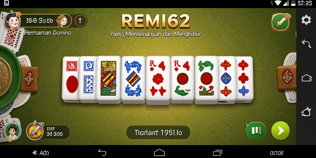 Tampilan gameplay yang menarik dan penuh strategi di REMI62.