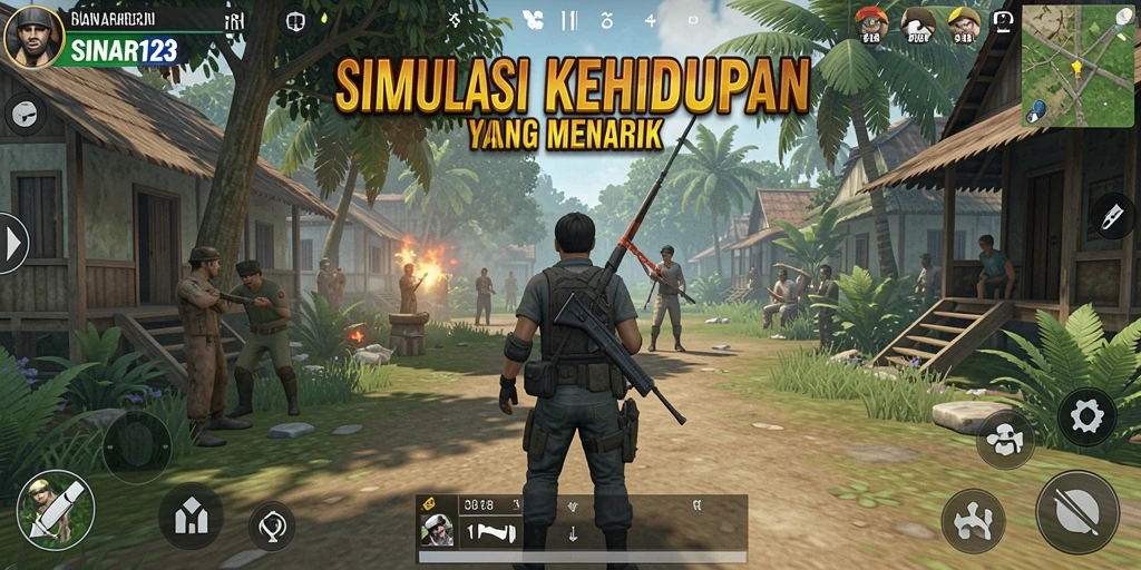 Tampilan gameplay SINAR123 yang menarik dan interaktif.