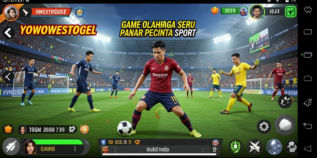 Tampilan gameplay YOWESTOGEL yang seru dalam olahraga kompetitif.